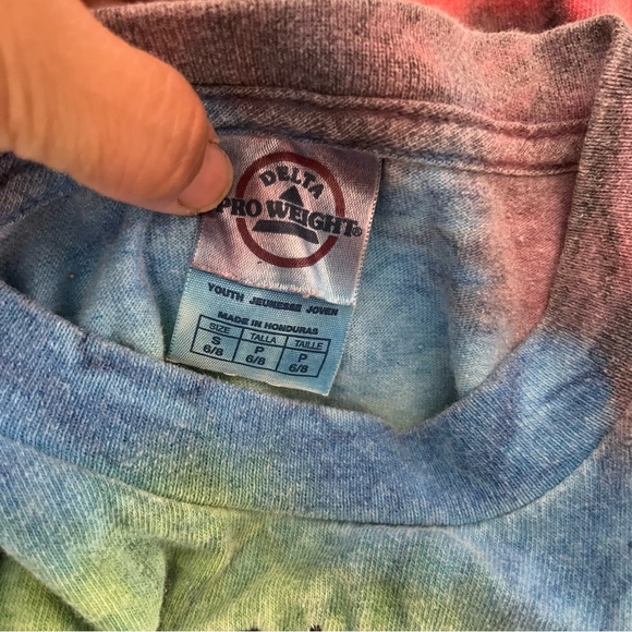 San Francisco, CA on Delta Proweight Tie Dyed T Shirt Tee Peace Sign Small 6-8y - Picture 3 of 6